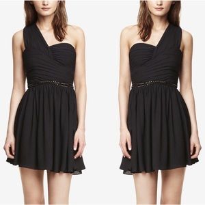 Express One Shoulder Ruched Dress- NWT